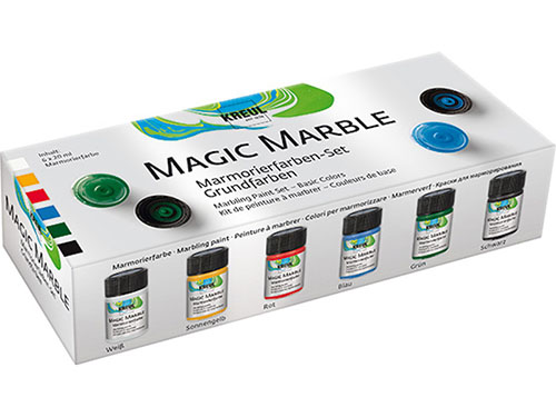 Festék készlet Hobby Line - Magic Marble 