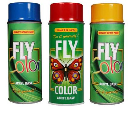 Akrillakk spray-ben FLY COLOR 400 ml / több színben