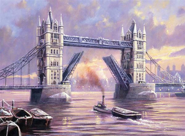 Kreatív festőkészlet - Tower Bridge A3