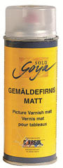 Befejező lakk spray Solo Goya 400 ml - matt