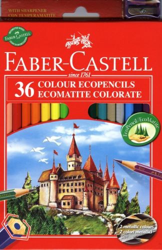 Castell szinesceruza készlett - 36 szín