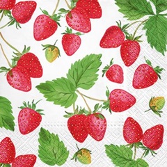 Decoupage szalvéták Fresh Strawberry - 1 db