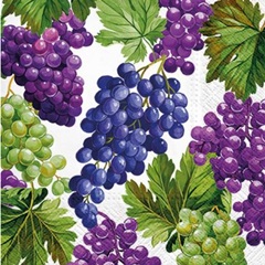 Decoupage szalvéták Natural Grapes  - 1 db