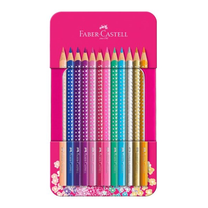 Faber-Castell Sparkle színes ceruzák / 12 db szett