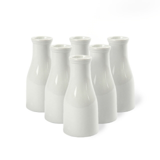 Porcelán vázák készlet 6 db - 13 cm