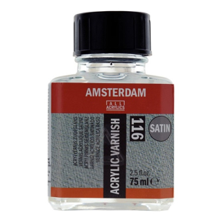 Szatén hatású akril lakk AMSTERDAM 75 ml