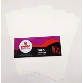 YUPO szintetikus papír Pentart 5db
