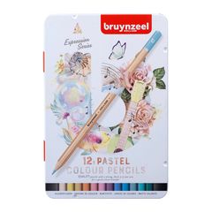 Bruynzeel Pastell Színes Ceruzák - 12 db